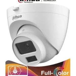DAHUA HAC-HDW1500CLQ-IL-A - Camara Domo de 5 Mp/Dual Inteligente + FullColor/ 2.8 mm/ 106 Grados de Apertura/ 20 Metros de IR y Luz Visible/ Microfono