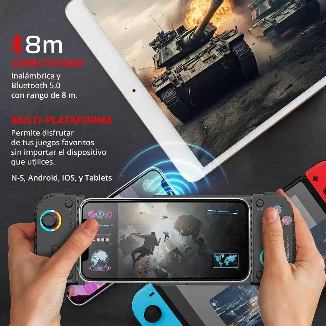 Gamepad Inalámbrico Kontrol Move G626 BALAMRUSH LEGEND SERIES - Imagen 3