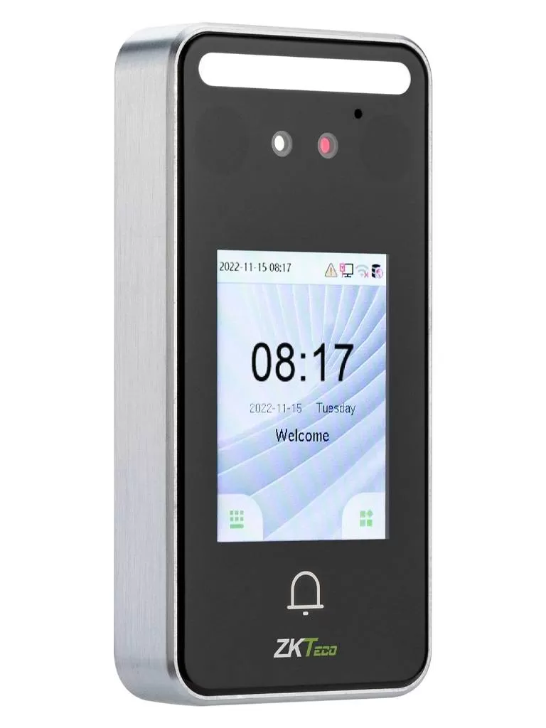 ZKTECO SpeedFaceV3LITE - Control de Acceso y Asistencia Visible Light Facial (500 Rostros), Tarjeta ID 125 (3000), 200,000 Eventos, IP65, TCP/IP - Imagen 3