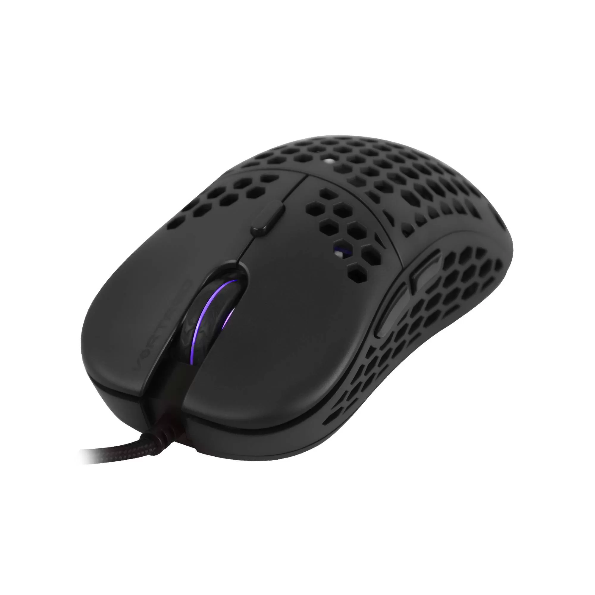 Mouse Gamer Ultraligero Anti-sudoración 12800 DPI Litebee Color Negro | VORTRED