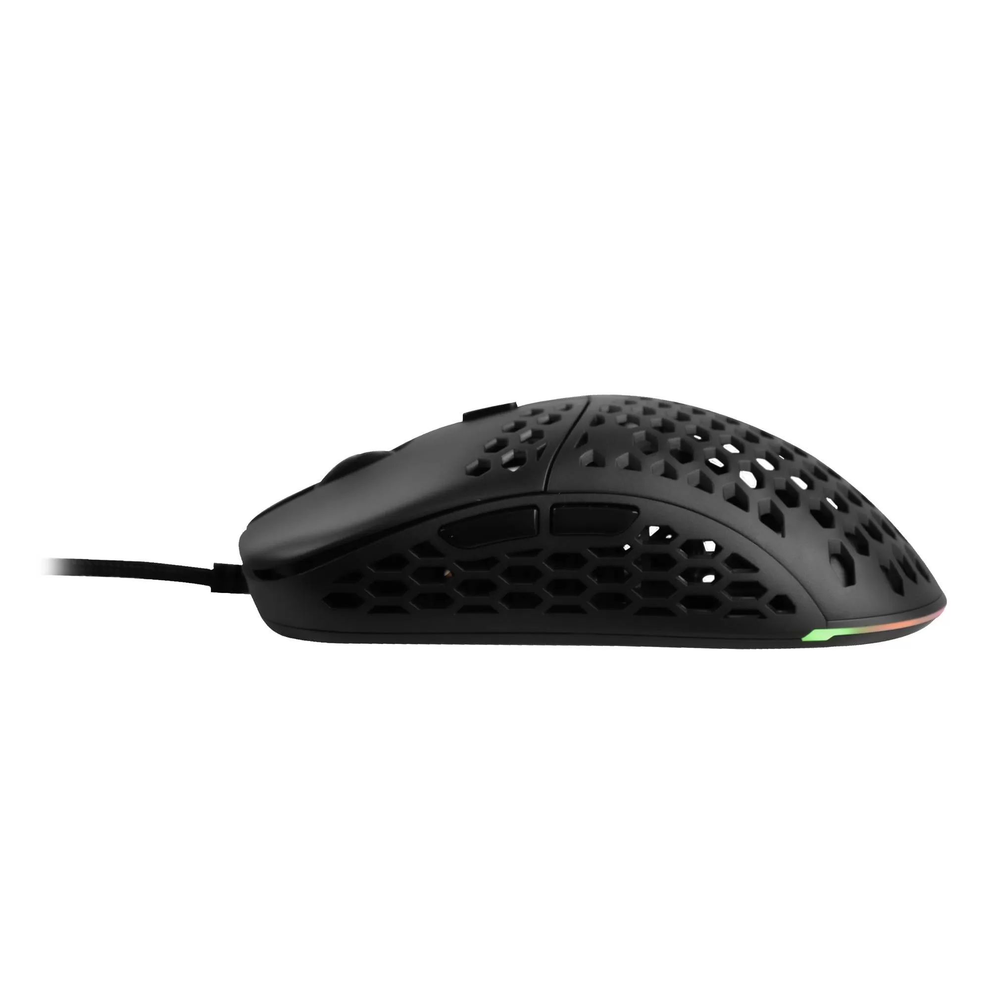 Mouse Gamer Ultraligero Anti-sudoración 12800 DPI Litebee Color Negro | VORTRED - Imagen 2