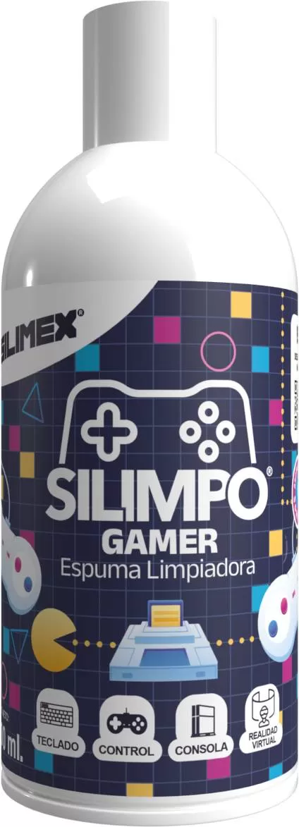 SILIMPO GAMER 300 ML La Espuma Limpiadora que Todo Gamer Necesita