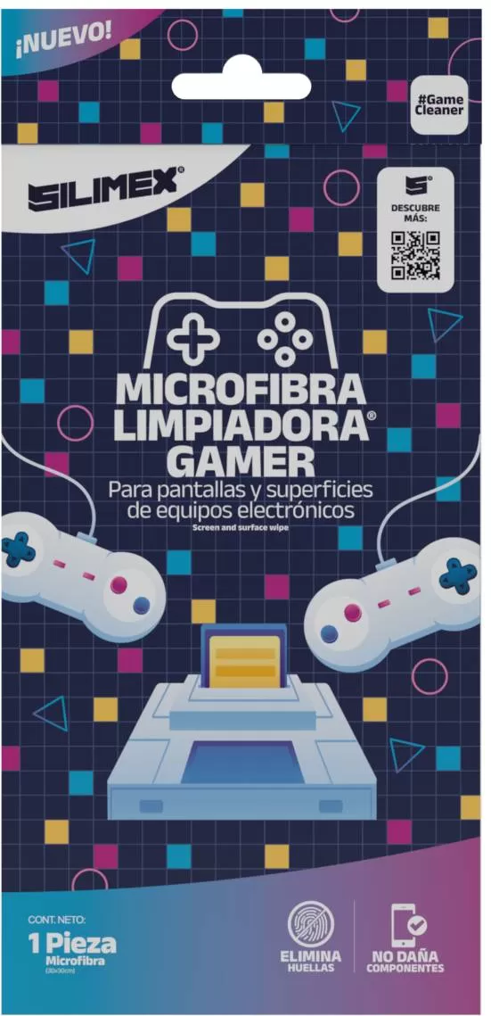 MICROFIBRA LIMPIADORA GAMER 30cmx30cm La Herramienta Esencial para una Limpieza Impecable