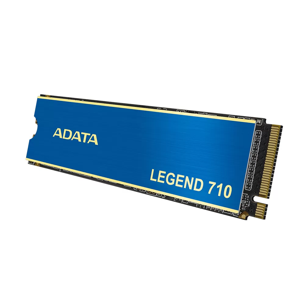 Unidad de Estado Sólido ADATA LEGEND 710 1TB PCIe Gen3x4 M.2 2280, Con disipador de aluminio. ALEG-710-1TCS - Imagen 2