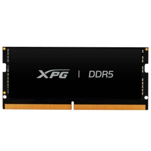 Memoria RAM ADATA XPG HUNTER, DDR5 8GB SODIMM 5600MT/s. Disipador NEGRO. AX5S5600C468G-SBHT