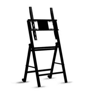 Soporte de piso Flip, plegable, para pantalla de 32 a 86 pulgadas en posición vertical u horizontal, acero (Resistencia 50 kgs) BROBOTIX 6005217
