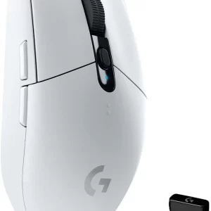 Mouse LOGITECH G305, Blanco, 6 botones, RF inalámbrico, Óptico, 12000 DPI
