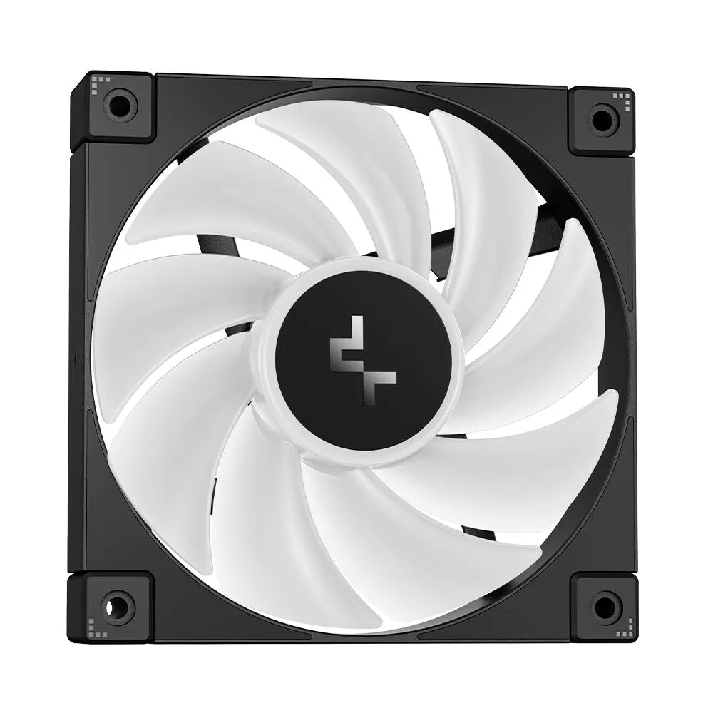 Enfriamiento Liquido DeepCool LT240 ARGB , 2 x 120mm, 600-2400 RPM Negro R-LT240-BKAMNC-G-1 - Imagen 3