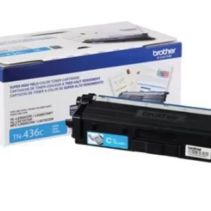 Tóner Brother Valor TN436C cian, rendimiento aproximado 6,500 páginas, compatible con MFCL8900CDW, MFCL9570CDW, HLL9310CDW