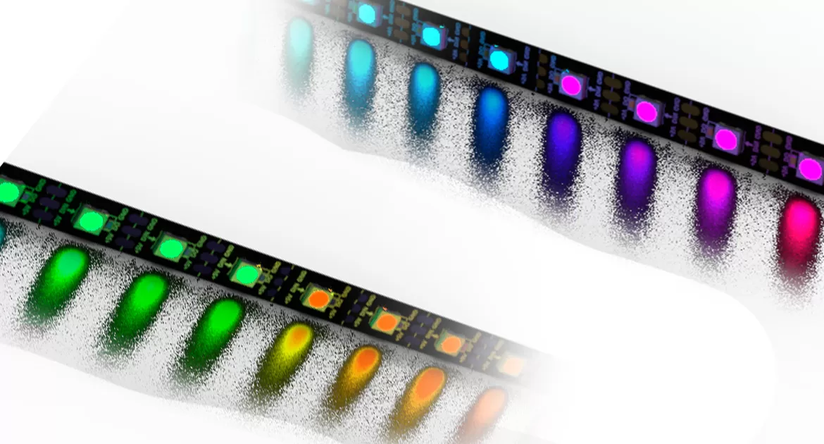 Kit de Ventiladores GAME FACTOR FKG400, Multicolor, Ventilador 120mm Incluye 2 Tiras LED, Control Remoto. - Imagen 3