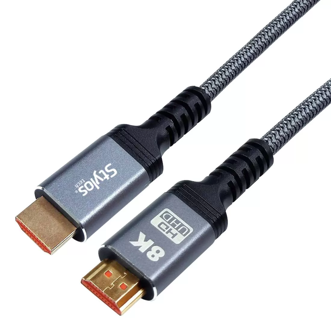 Cable HDMI Stylos 8K 2m Negro