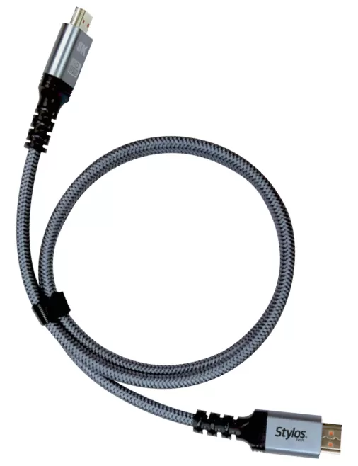 Cable HDMI Stylos 8K 2m Negro - Imagen 3