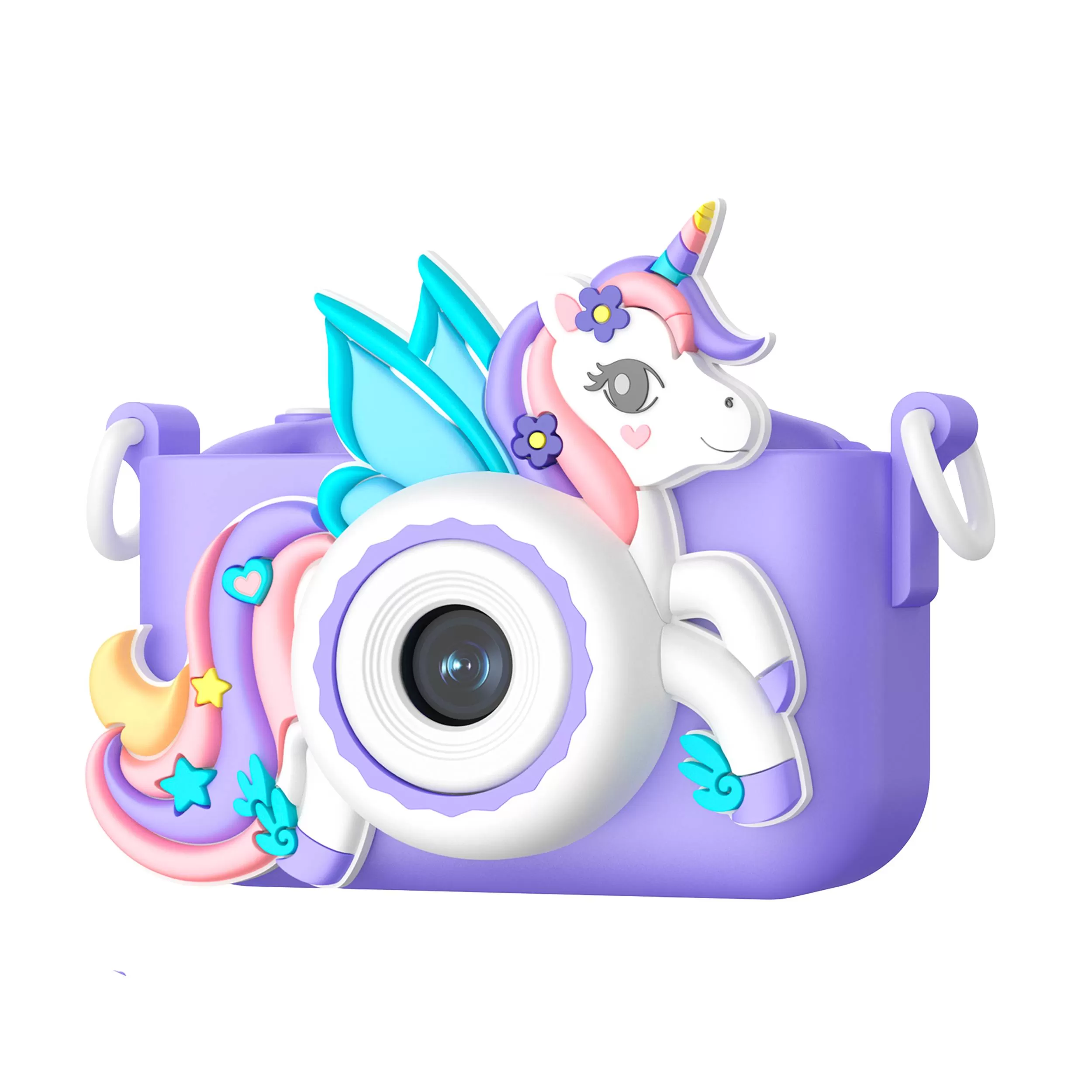 CAMARA INFANTIL UNICORNIO MORADO NCD-KIDS 2 - Imagen 2