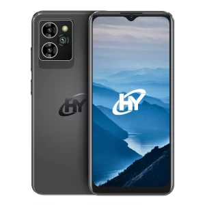 HYLine, 6.51 pulgadas 1600x720 Incell, T606, 6GB RAM, 128GB Storage, Android 13, 8MP Front, 13+2+.03MP Rear, Side Fingerprint, 5000mAh, Includes Clear Case