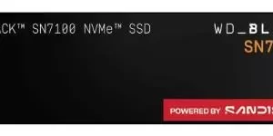 SSD SANDISK BLACK 2TB WDS200T4X0E M.2 SN7100 NVMe