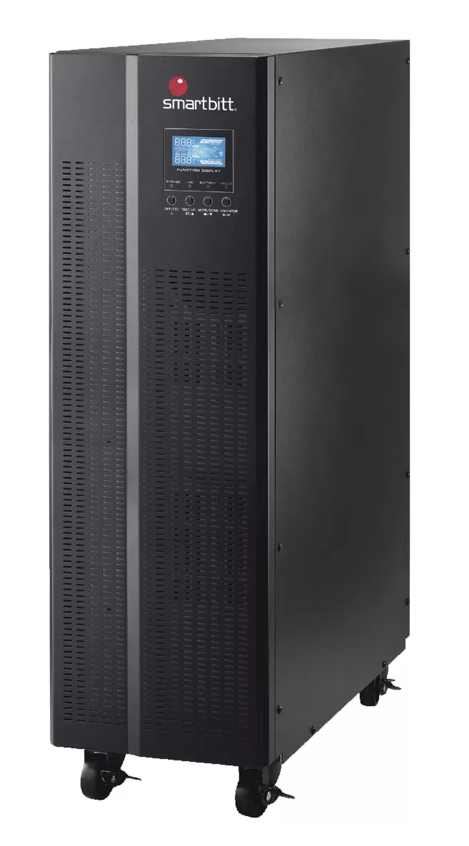 No Break SMARTBITT SBOL20KTII-3, 20000 VA, 20000 W, 9 h, Negro