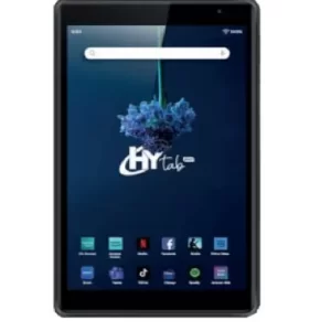 HYTab Plus 8 Pulgadas, Octacore A523, HD IPS 1280x800 G+G, 4GB/64GB, 8MP/13MP, Android 13,AX WiFi,4000 mAh con Protector de Caucho Plástico Incluido–Negro