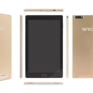 TABLET 3G 3L-2 2GB RAM 32GB ROM 9 PULGADAS IPS ANDROID 10 CAM 5 Y 8 MP FLASH SIM FUNDA CON COVER Y STAND INCLUIDA FLASH DORADO