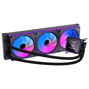 NACEB ENFRIAMIENTO LIQUIDO BOREAL 360MM PANTALLA DIGITAL ARGB NEGRO NA-0656N