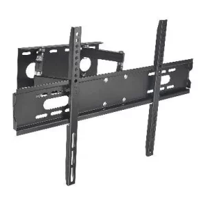 Soporte para TV, De Pared Articulado de 30 a 85 pulgadas, Doble Brazo, De Acero, Resistencia 60k, Negro, 6006245 BROBOTIX