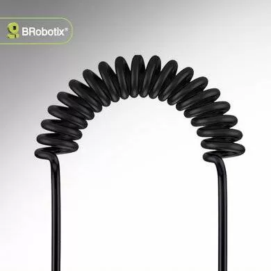 CABLE HDMI V2.0 TIPO ESPIRAL DE 30-80 CM; HDMI MACHO A HDMI MACHO RESOLUCION 8K@60HZ ,406351, BROBOTIX - Imagen 3