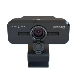 Cámara Web Creative Webcam 2K QHD 4X Digital Zoom con microfono - USB - VF09000 V3