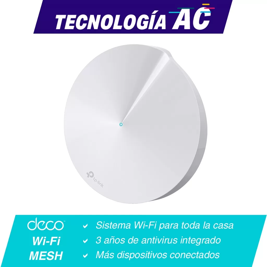 SISTEMA WIFI MESH AC1300 (DECO M5(1-PACK)) PARA CONEXIONES EN TODO EL HOGAR - Imagen 5