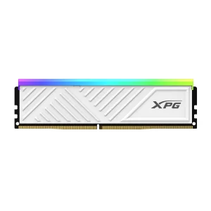 Memoria RAM ADATA XPG SPECTRIX D35G, DDR4 16GB UDIMM 3200MHz, con Iluminación RGB. Disipador BLANCO. AX4U320016G16A-SWHD35G