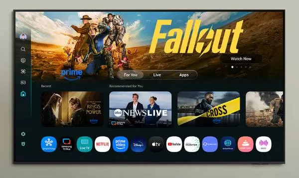 Pantalla SAMSUNG 55 pulgadas Crystal U8200F 4K Smart TV (2025) - Imagen 3