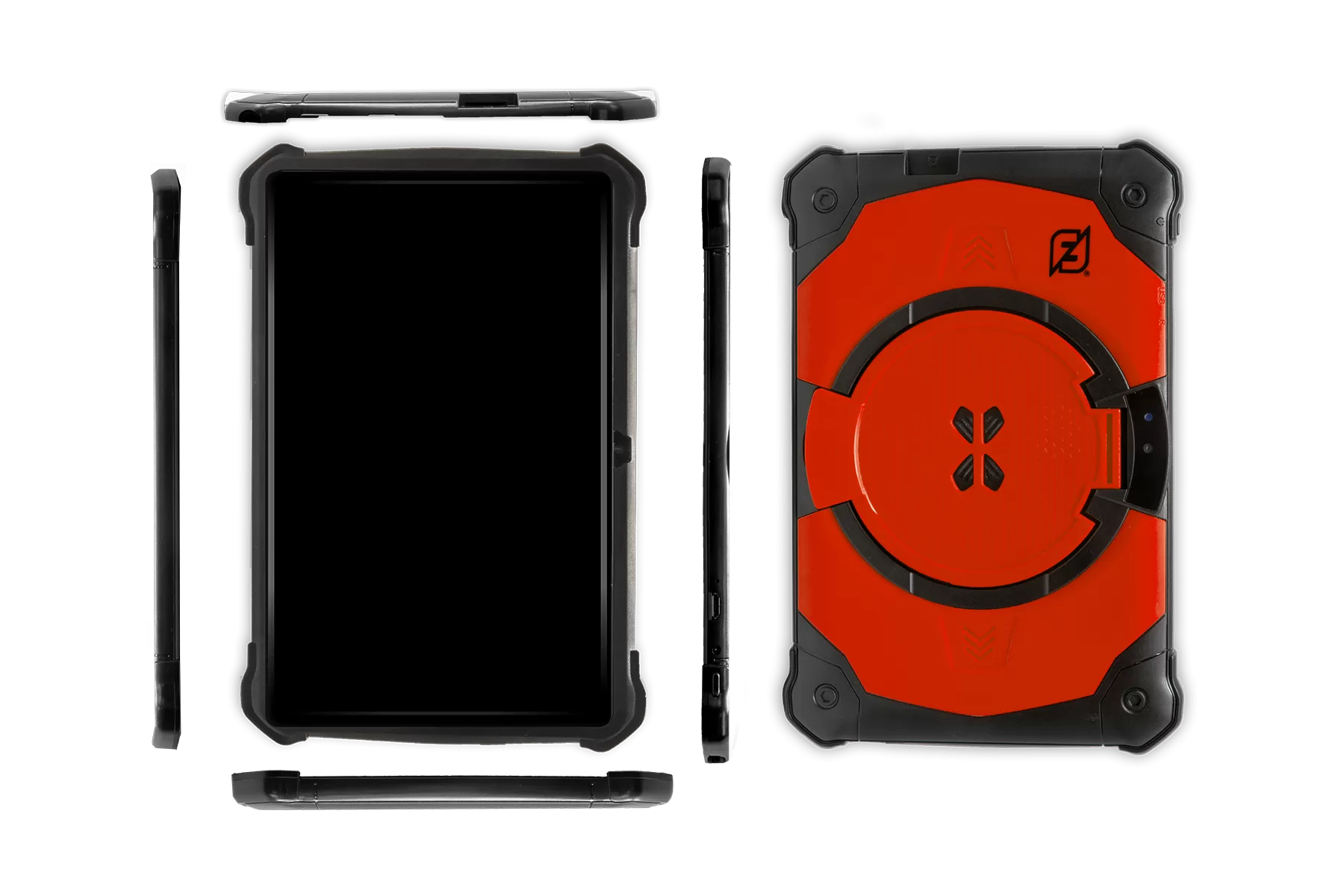 TABLET M002K-2 2GB RAM 16GB ROM 7 PULGADAS ANDROID 10 CAM 2 Y 5 MP FLASH FUNDA CONSTAND INCLUIDO NEGRO/ROJO