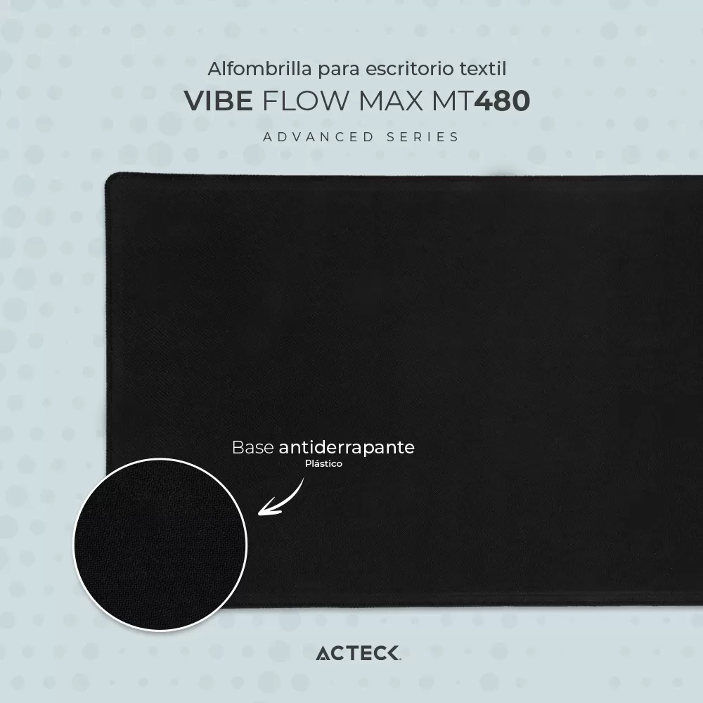 Mouse Pad XL Vibe Flow Max Plus MT480 Advanced Series
