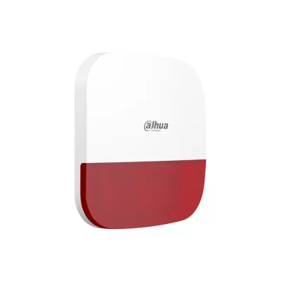 DAHUA DHI-ARA13-W2 - Sirena Inalámbrica para Exterior con Estrobo Rojo/ 110dB / Múltiples sonidos de Alarma/ IP65/ Alarma de Batería Baja NB - Imagen 2
