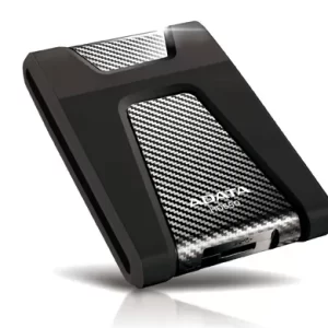 Disco Duro Externo ADATA HD650, 1 TB, USB 3.2 (USB 3.1, 3.0, 2.0), 2.5 pulgadas, Negro
