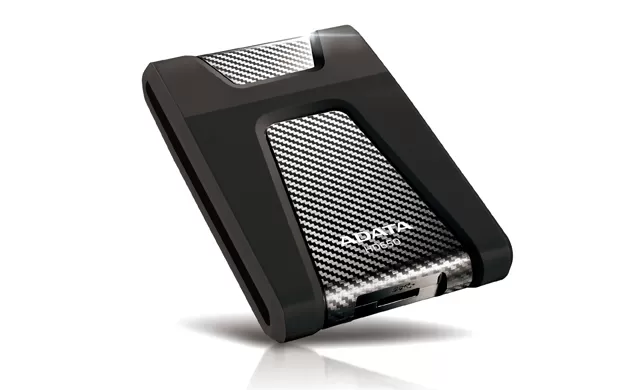 Disco Duro Externo ADATA HD650, 1 TB, USB 3.2 (USB 3.1, 3.0, 2.0), 2.5 pulgadas, Negro