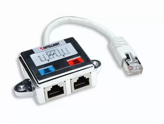 504195 Distribuidor Modular 1x2 RJ45