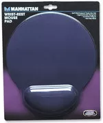 Mouse Pad MANHATTAN 434386, Azul, Monótono, 2,41 cm, 2,03 cm