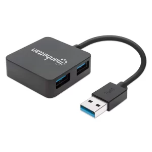 162296 Hub USB 3.0 de SuperVelocidad, hasta 5 Gbps, capacidad de carga hasta 0.9 A