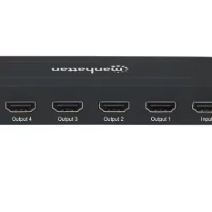 207515 Video Splitter HDMI 4K de 4 puertos; Multiplica una señal de audio/video digital de alta definición hasta para cuatro pantallas HDMI 4K