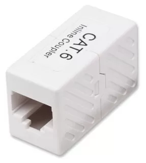 504751 Cople RJ45-RJ45 CAT6, Modular, color Blanco, Para uso con cable de Par Trenzado sin Blindar (UTP) Cat6 - Imagen 3