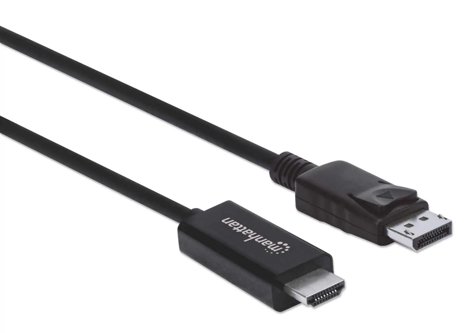 153201 Cable DisplayPort a HDMI 4k, Conector Macho DP a HDMI Macho, Longitud 1.8 m, Color negro. - Imagen 2