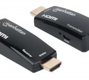 207539 Kit Extensor compacto de HDMI sobre Ethernet. Extiende una señal HDMI hasta 60 m usando un cable Ethernet Cat6