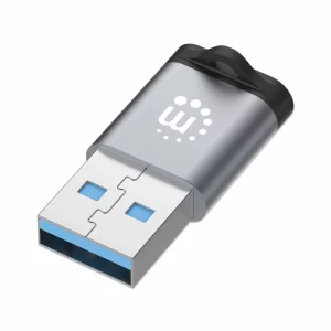 356305 Adaptador de USB-A a USB-C V3.2, Conecta fácilmente un dispositivo USB-C a un puerto USB-A.