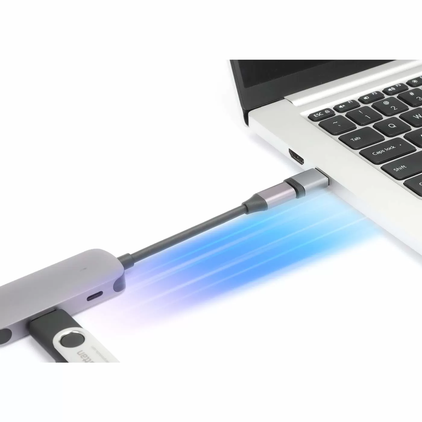 356305 Adaptador de USB-A a USB-C V3.2, Conecta fácilmente un dispositivo USB-C a un puerto USB-A. - Imagen 5