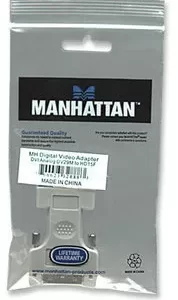 328883 Adaptador de Vídeo Digital DVI-I Macho a VGA hembra, Compatible con interfaces DVI-I y DVI-D