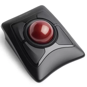 Trackball Inalámbrico KENSINGTON K72359WW , Negro con detalles en Rojo, Bluetooth