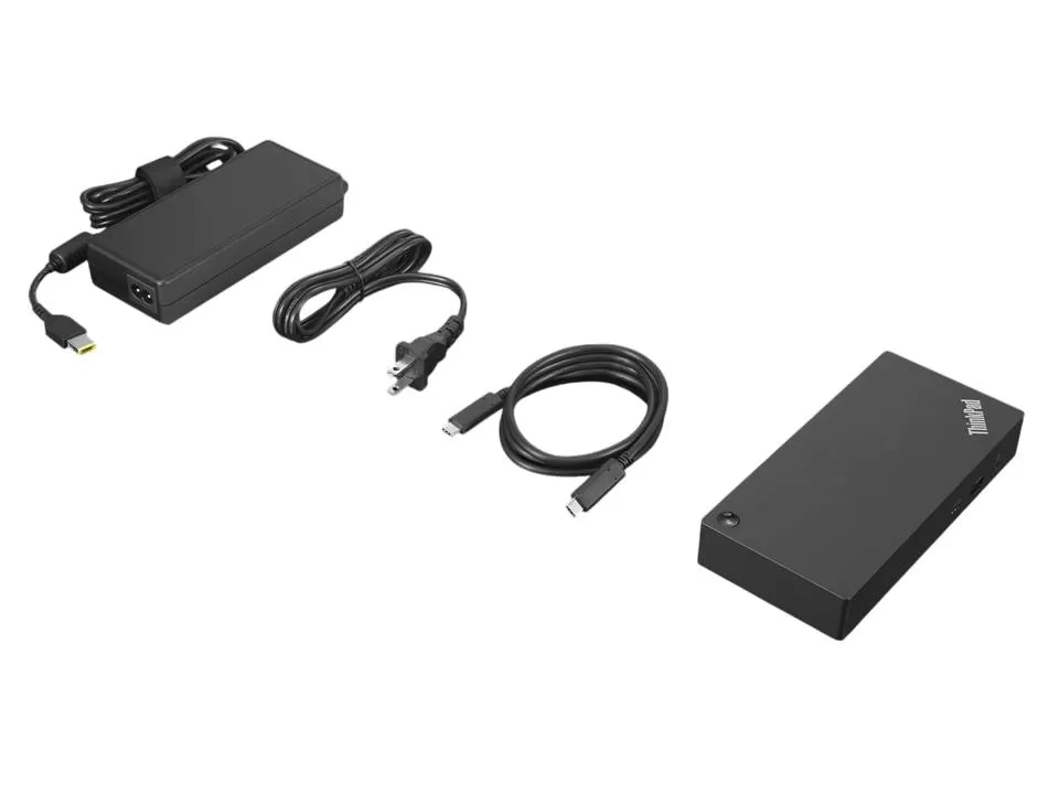 Docking Station ThinkPad Universal USB-C 40AY0090US, HDMI, DisplayPort. Color Negro - Imagen 3