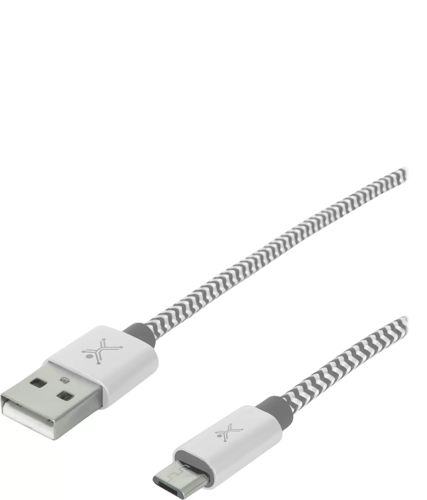 Cable USB A Micro USB PERFECT CHOICE PC-101680 , Plata - Imagen 3