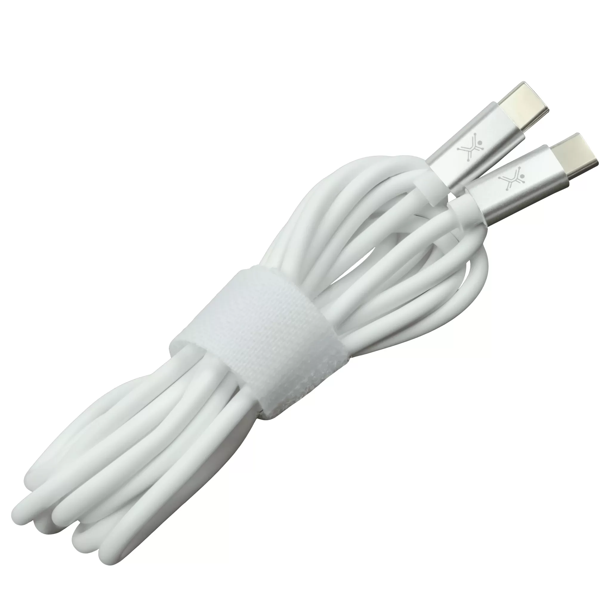 Cable USB C a C Macho PERFECT CHOICE PC-101710, USB C, 2 m, Blanco - Imagen 2