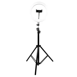 PC-120407 Aro de luz led 10 Pulgadas con base expandible y tripié para Streaming Lumeria | PERFECT CHOICE