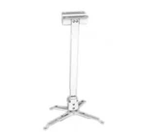 Soporte para proyector GENERICO, 20 kg, Color blanco, Acero, Videoproyector